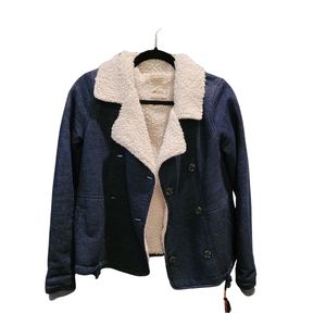 NWOT Roxy Sweater Denim Look